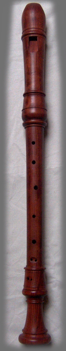 Flûte de voix buis teinté